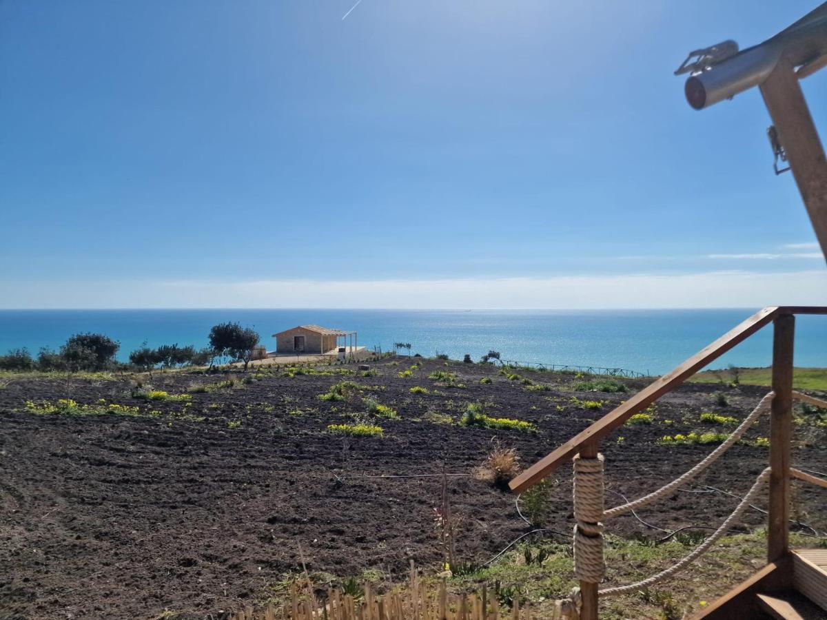 Tendu' Punta Bianca Glamping Camp Palma di Montechiaro Kültér fotó