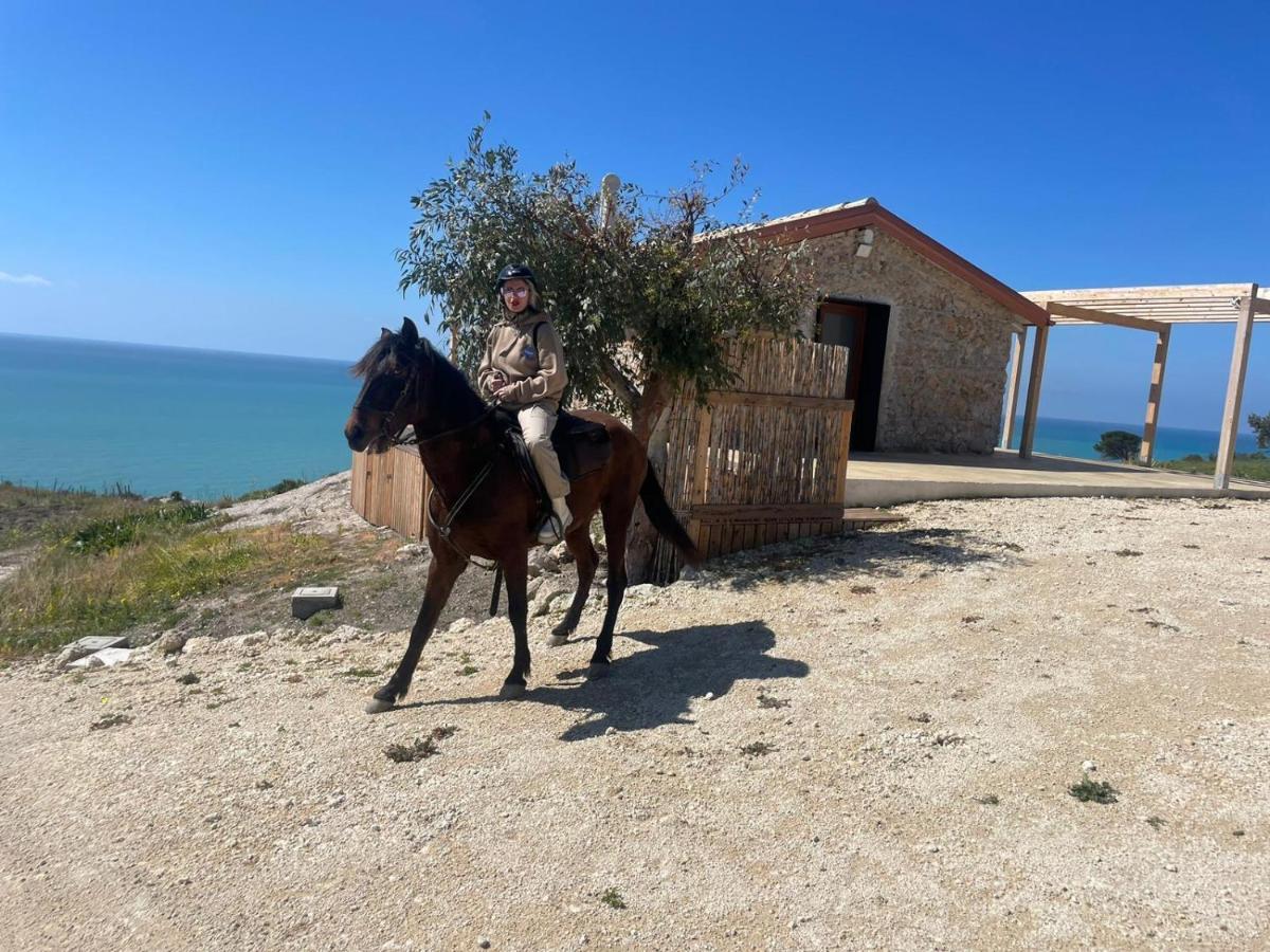 Tendu' Punta Bianca Glamping Camp Palma di Montechiaro Kültér fotó
