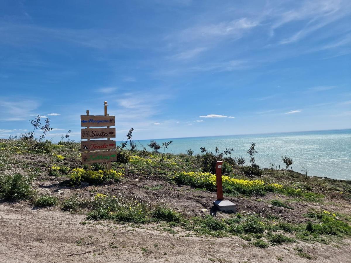 Tendu' Punta Bianca Glamping Camp Palma di Montechiaro Kültér fotó
