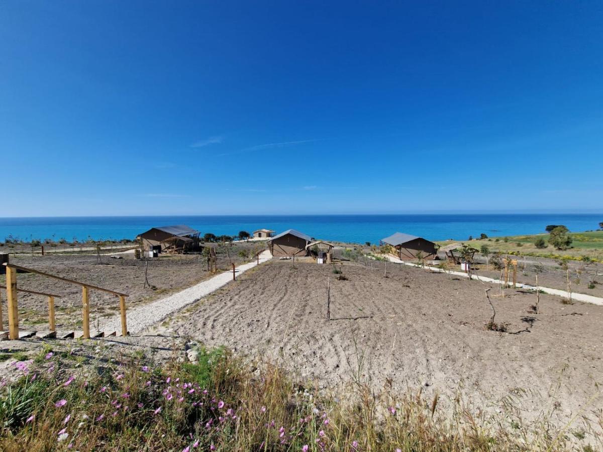 Tendu' Punta Bianca Glamping Camp Palma di Montechiaro Kültér fotó