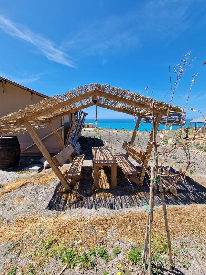 Tendu' Punta Bianca Glamping Camp Palma di Montechiaro Kültér fotó