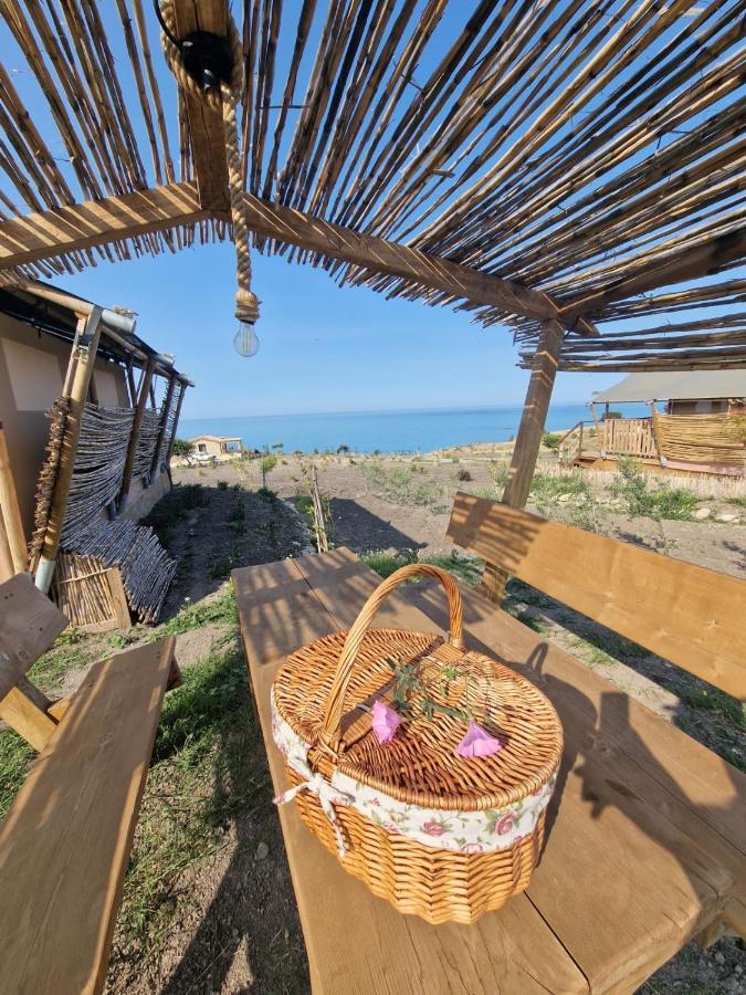 Tendu' Punta Bianca Glamping Camp Palma di Montechiaro Kültér fotó